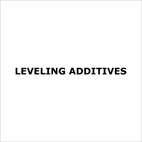 Leveling Additives
